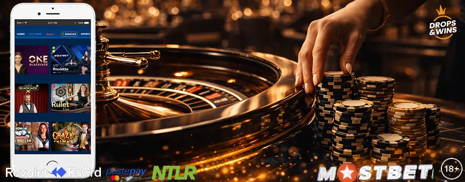 cz Mostbet kasino mobile